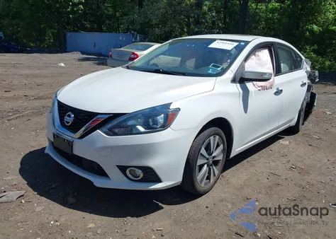 2017 Nissan Sentra Sl из США, поврежденный, VIN 3N1AB7AP9HY375800